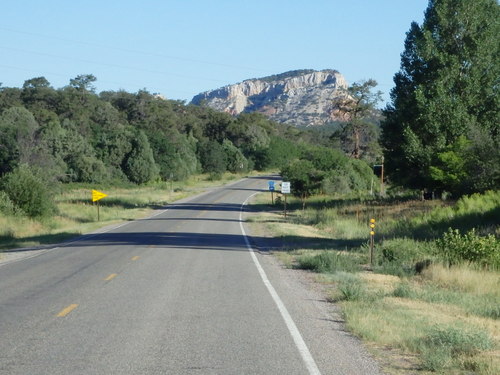 GDMBR: Another north bend while west bound on NM-96.